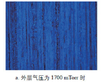 外層氣壓為1400時(shí)